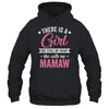 There Is A Girl She Calls Me Mamaw Mothers Day Shirt & Tank Top | teecentury