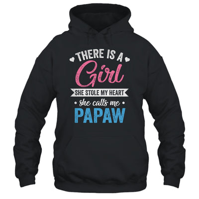 There Is A Girl She Calls Me Papaw Fathers Day Shirt & Hoodie | teecentury