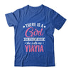 There Is A Girl She Calls Me Yiayia Mothers Day Shirt & Tank Top | teecentury