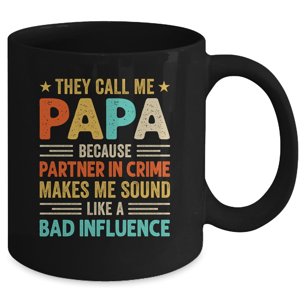 They Call Me Papa Funny Father's Day Idea For Papa Mug | teecentury
