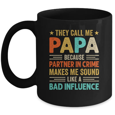 They Call Me Papa Funny Father's Day Idea For Papa Mug | teecentury