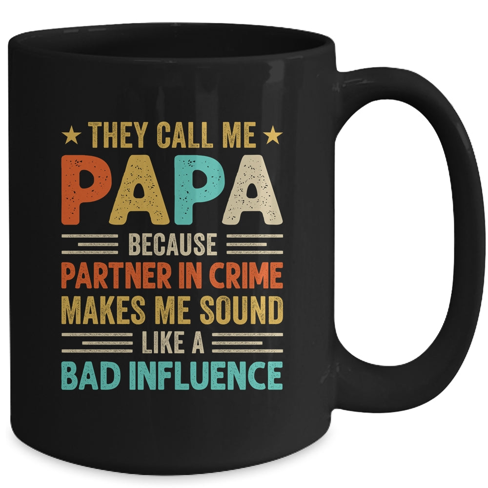 They Call Me Papa Funny Father's Day Idea For Papa Mug | teecentury