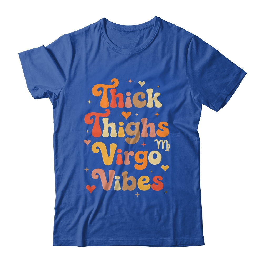 Thick Thighs Virgo Vibes Horoscope Melanin Black Women Shirt & Tank Top | teecentury
