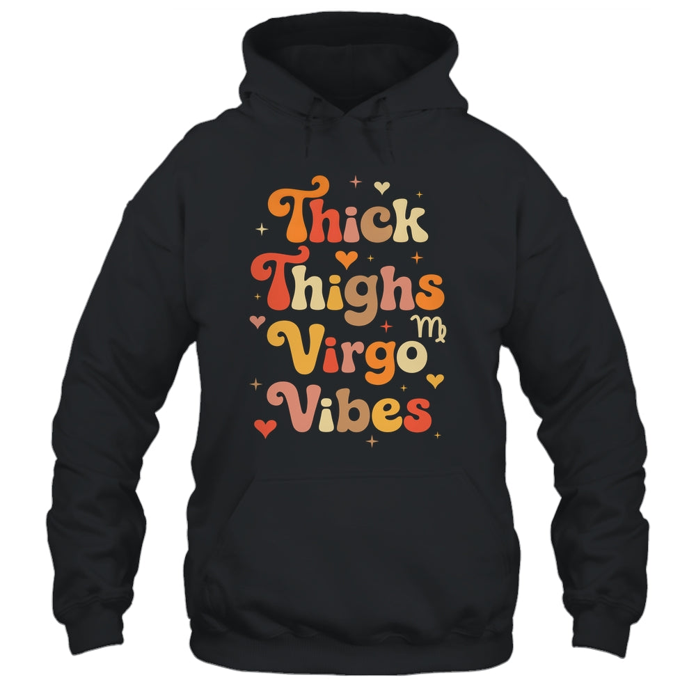 Thick Thighs Virgo Vibes Horoscope Melanin Black Women Shirt & Tank Top | teecentury