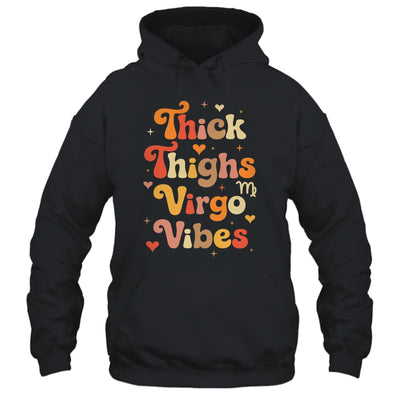 Thick Thighs Virgo Vibes Horoscope Melanin Black Women Shirt & Tank Top | teecentury