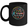 Third Grade Dream Team Back To School Teacher Flower Mug | teecentury