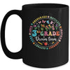 Third Grade Dream Team Back To School Teacher Flower Mug | teecentury
