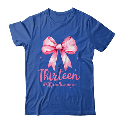 Thirteen Official Teenager Coquette 13th Birthday Girl Teen Shirt & Tank Top | teecentury