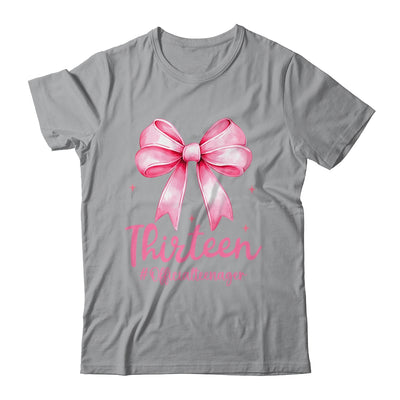 Thirteen Official Teenager Coquette 13th Birthday Girl Teen Shirt & Tank Top | teecentury
