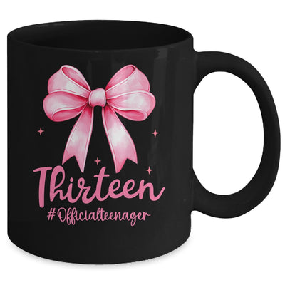 Thirteen Official Teenager Coquette 13th Birthday Girl Teen Mug | teecentury
