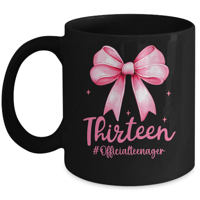 Thirteen Official Teenager Coquette 13th Birthday Girl Teen Mug | teecentury