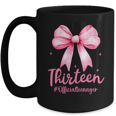 Thirteen Official Teenager Coquette 13th Birthday Girl Teen Mug | teecentury