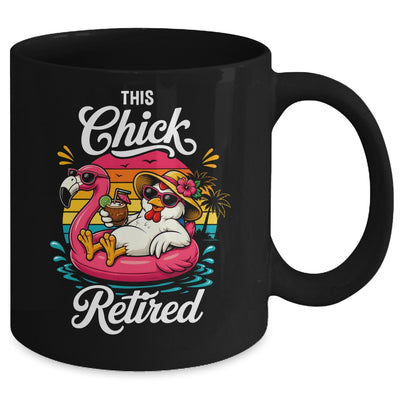 This Chick Is Retired Mom Wife Chicken Funny Retirement 2026 Mug | teecentury