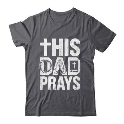 This Dad Pray Religious Vintage Father's Day Christian Daddy Shirt & Hoodie | teecentury