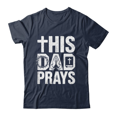 This Dad Pray Religious Vintage Father's Day Christian Daddy Shirt & Hoodie | teecentury