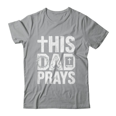 This Dad Pray Religious Vintage Father's Day Christian Daddy Shirt & Hoodie | teecentury