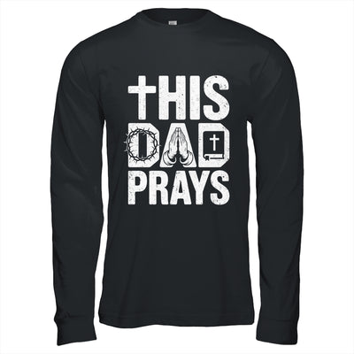This Dad Pray Religious Vintage Father's Day Christian Daddy Shirt & Hoodie | teecentury