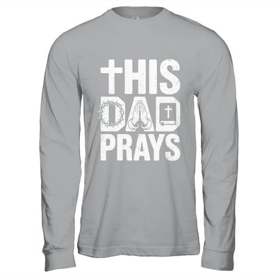 This Dad Pray Religious Vintage Father's Day Christian Daddy Shirt & Hoodie | teecentury