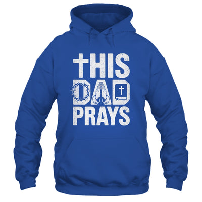 This Dad Pray Religious Vintage Father's Day Christian Daddy Shirt & Hoodie | teecentury