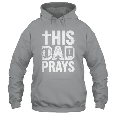 This Dad Pray Religious Vintage Father's Day Christian Daddy Shirt & Hoodie | teecentury