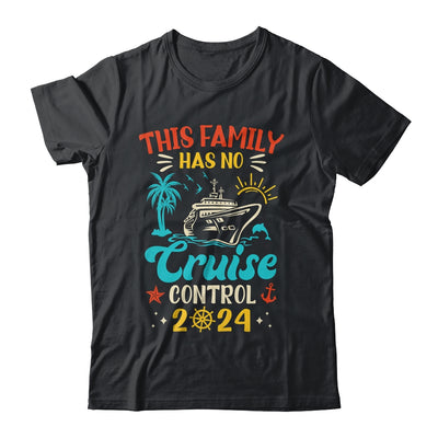 This Family Cruise Has No Control 2024 Matching Family Group Shirt & Tank Top | teecentury