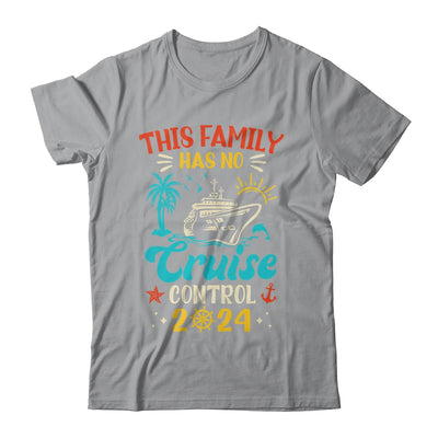 This Family Cruise Has No Control 2024 Matching Family Group Shirt & Tank Top | teecentury