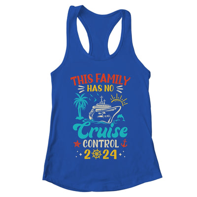 This Family Cruise Has No Control 2024 Matching Family Group Shirt & Tank Top | teecentury
