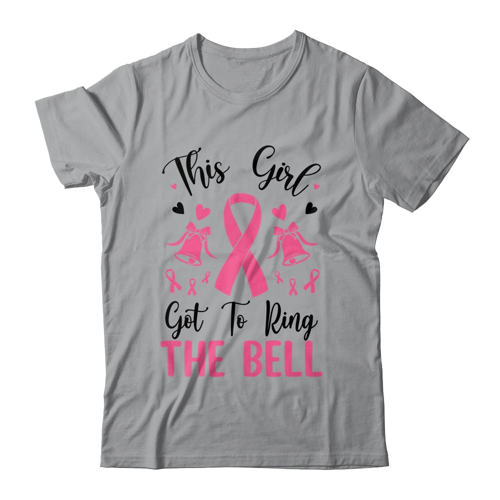 This Girl Got To Ring The Bell Breast Cancer Survivor Shirt & Hoodie | teecentury