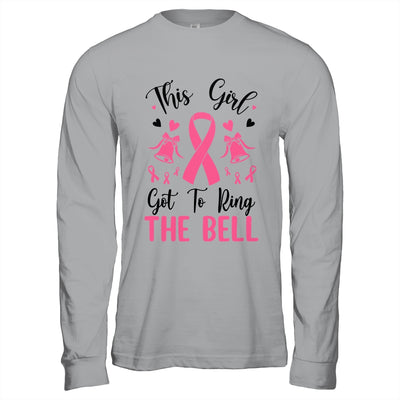 This Girl Got To Ring The Bell Breast Cancer Survivor Shirt & Hoodie | teecentury