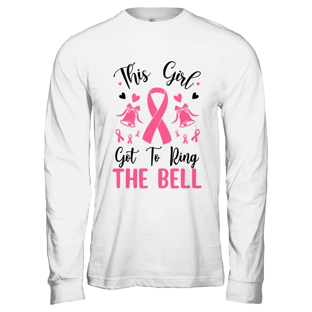 This Girl Got To Ring The Bell Breast Cancer Survivor Shirt & Hoodie | teecentury