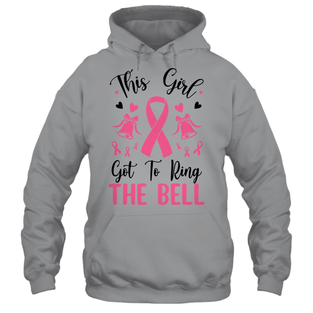 This Girl Got To Ring The Bell Breast Cancer Survivor Shirt & Hoodie | teecentury