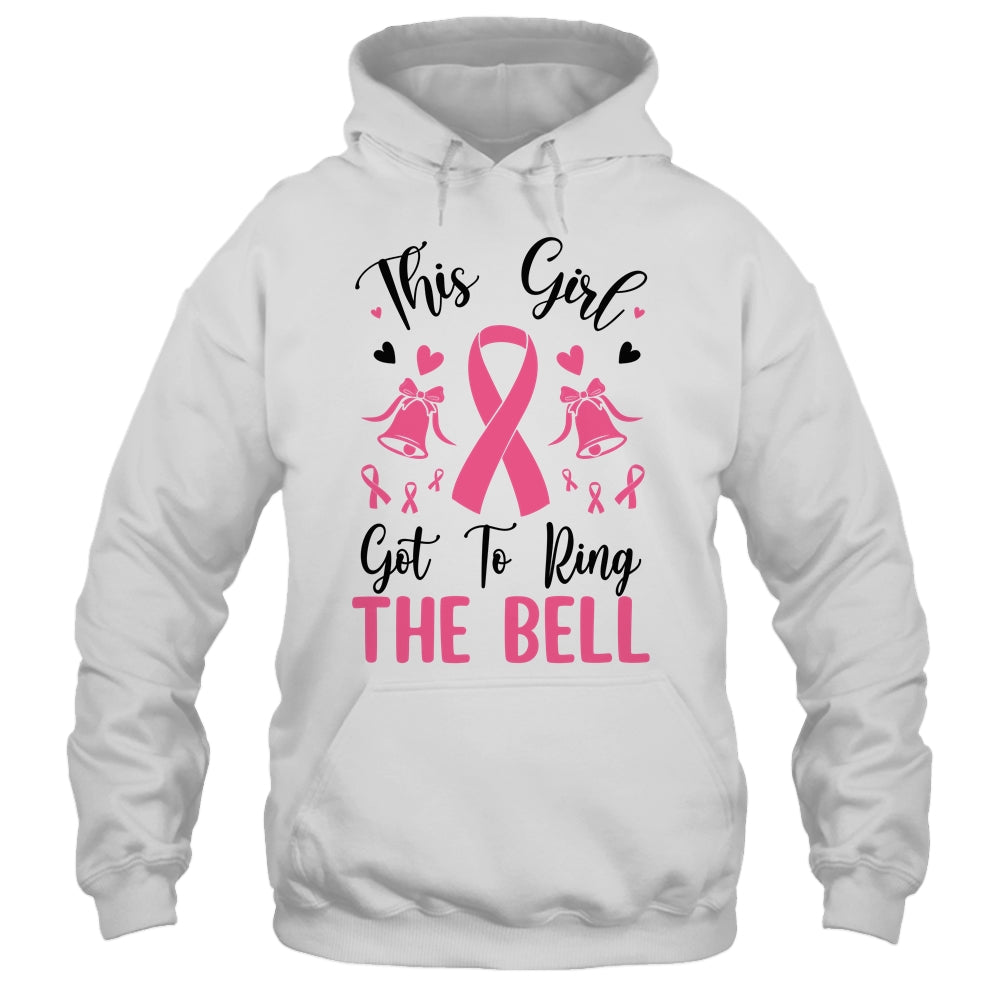 This Girl Got To Ring The Bell Breast Cancer Survivor Shirt & Hoodie | teecentury