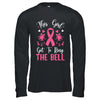 This Girl Got To Ring The Bell Chemo Grad Breast Cancer Shirt & Hoodie | teecentury