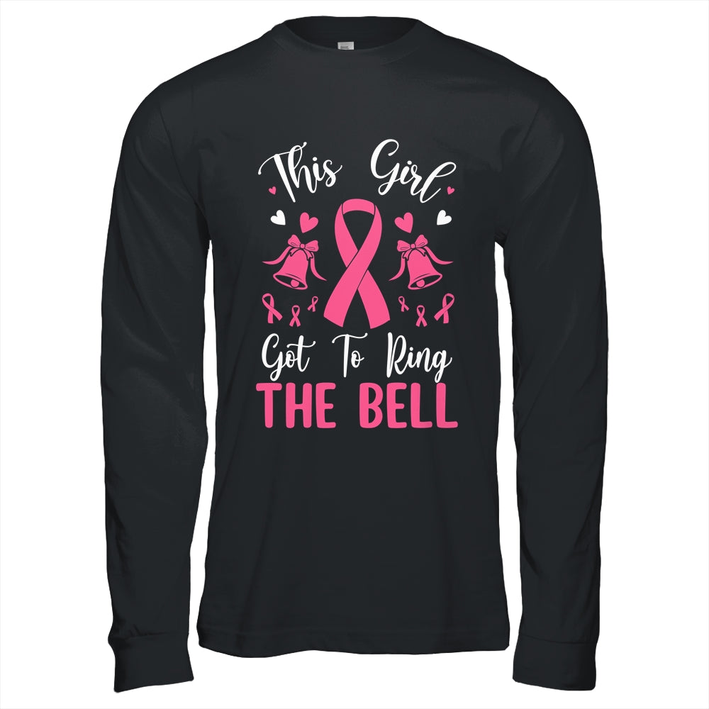 This Girl Got To Ring The Bell Chemo Grad Breast Cancer Shirt & Hoodie | teecentury