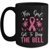 This Girl Got To Ring The Bell Chemo Grad Breast Cancer Mug | teecentury