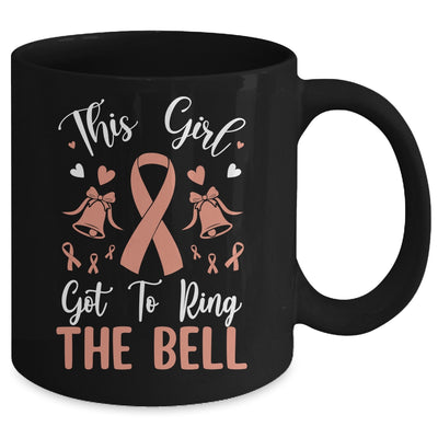 This Girl Got to Ring the Bell Chemo Grad Uterine Cancer Mug | teecentury