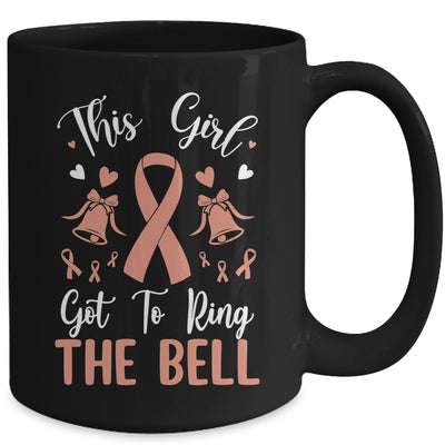 This Girl Got to Ring the Bell Chemo Grad Uterine Cancer Mug | teecentury