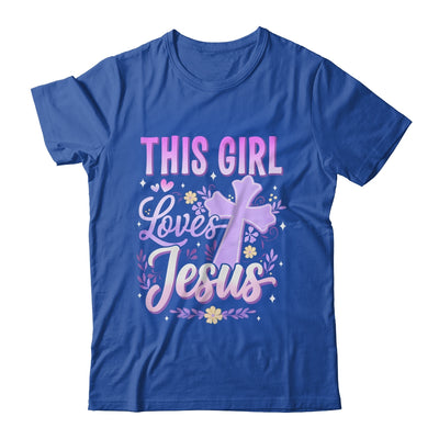 This Girl Loves Jesus Cute Christian Girl God Religious Shirt & Hoodie | teecentury