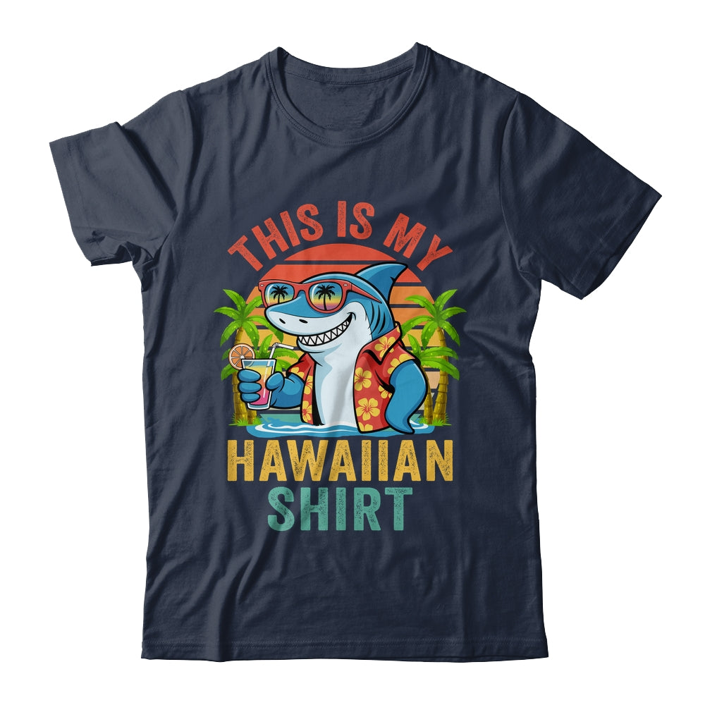 This Is My Hawaiian Shirt Tropical Luau Shark Costume Hawaii Shirt & Hoodie | teecentury