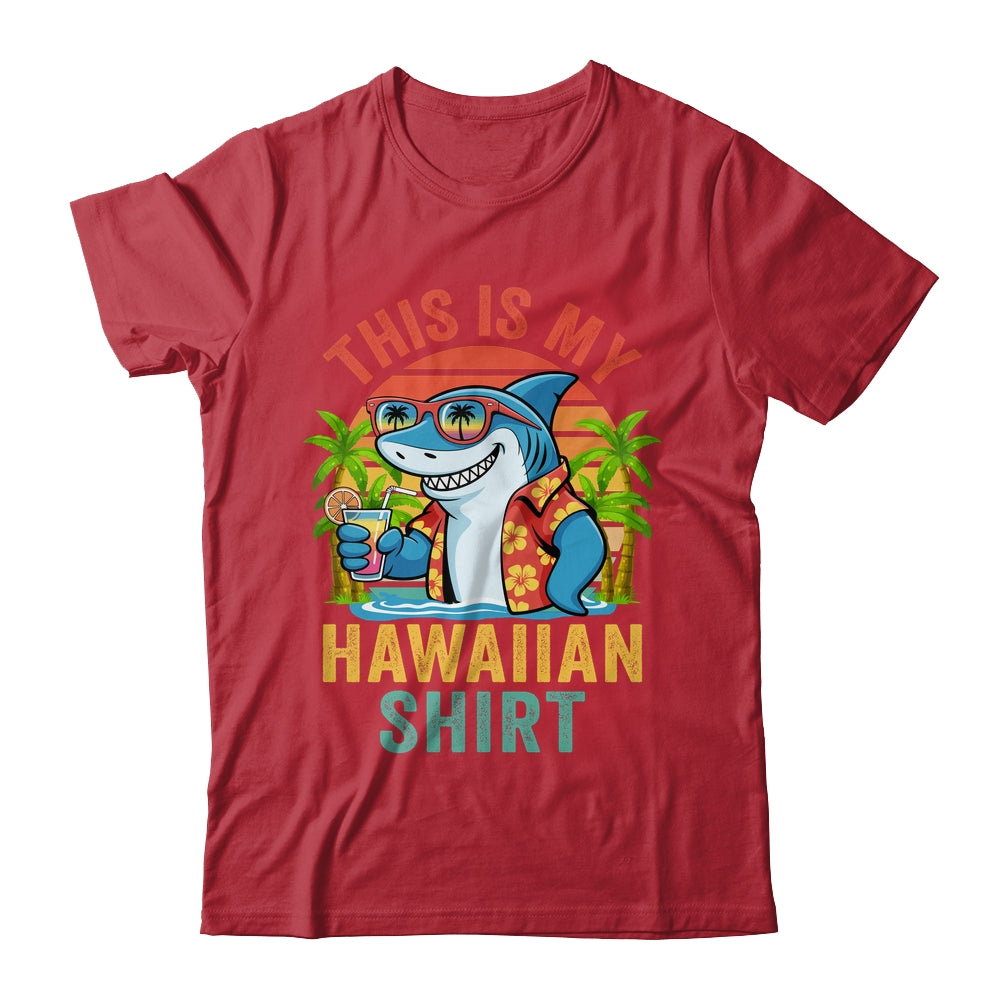 This Is My Hawaiian Shirt Tropical Luau Shark Costume Hawaii Shirt & Hoodie | teecentury