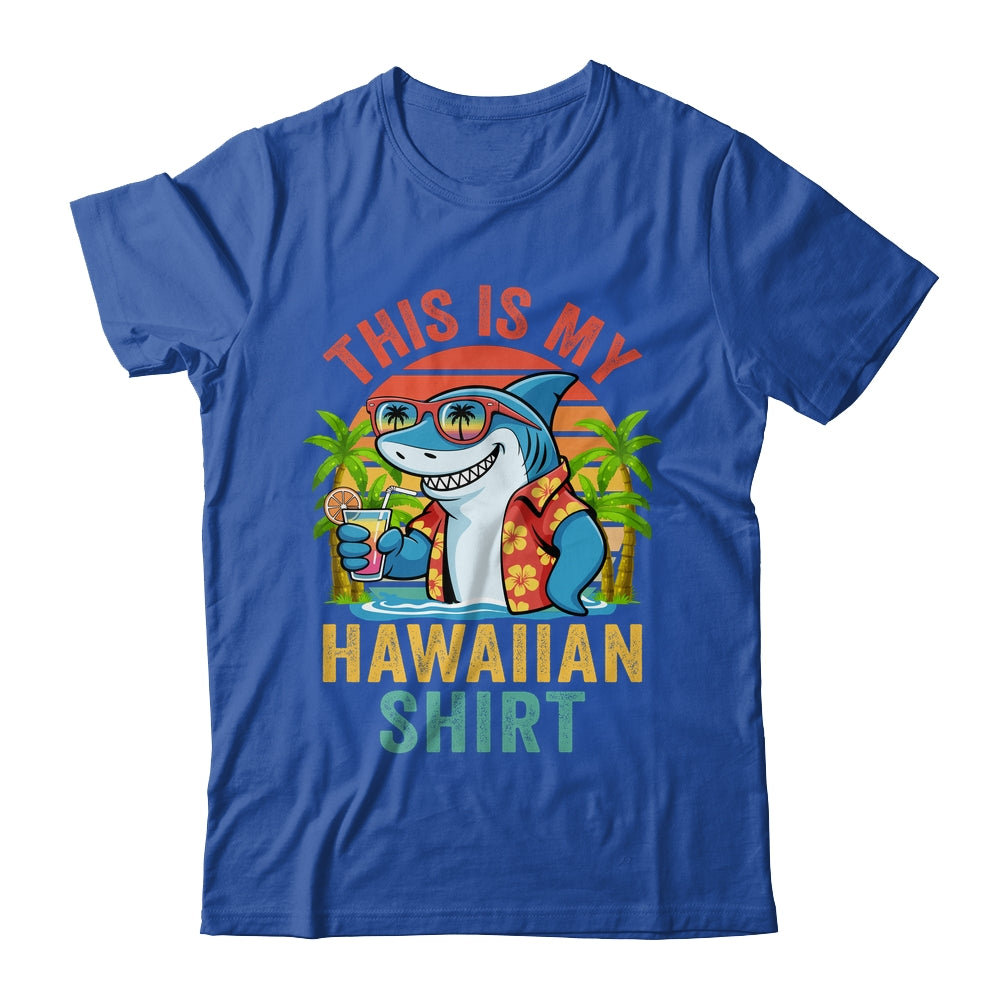This Is My Hawaiian Shirt Tropical Luau Shark Costume Hawaii Shirt & Hoodie | teecentury