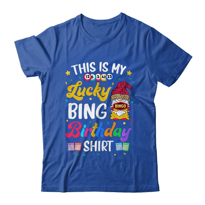 This Is My Lucky Bingo Birthday Funny Bingo Gnome Shirt & Tank Top | teecentury