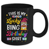 This Is My Lucky Bingo Birthday Funny Bingo Gnome Mug | teecentury