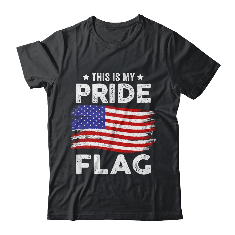 This Is My Pride Flag USA American 4th Of July Patriotic Shirt & Tank Top | teecentury