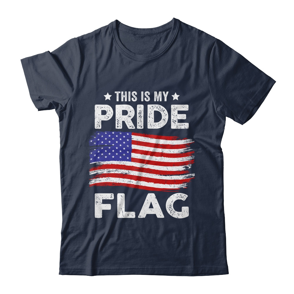 This Is My Pride Flag USA American 4th Of July Patriotic Shirt & Tank Top | teecentury