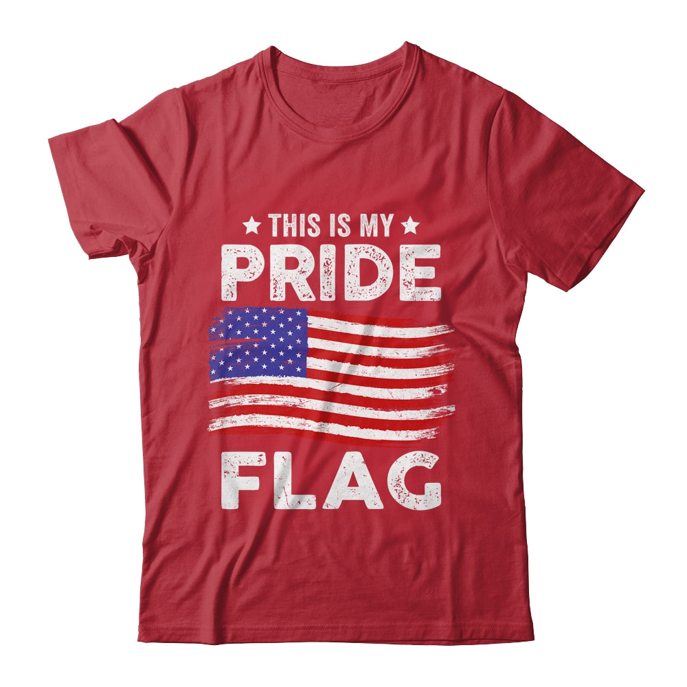 This Is My Pride Flag USA American 4th Of July Patriotic Shirt & Tank Top | teecentury