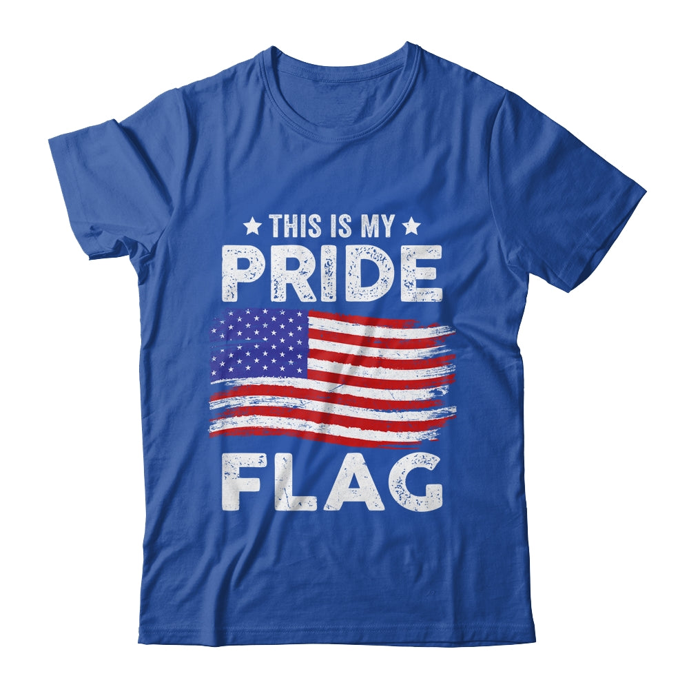 This Is My Pride Flag USA American 4th Of July Patriotic Shirt & Tank Top | teecentury