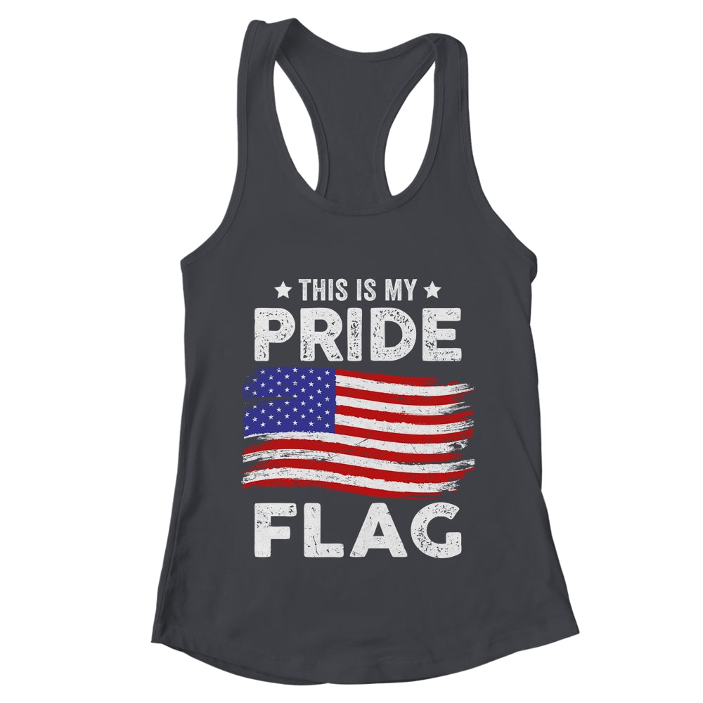 This Is My Pride Flag USA American 4th Of July Patriotic Shirt & Tank Top | teecentury