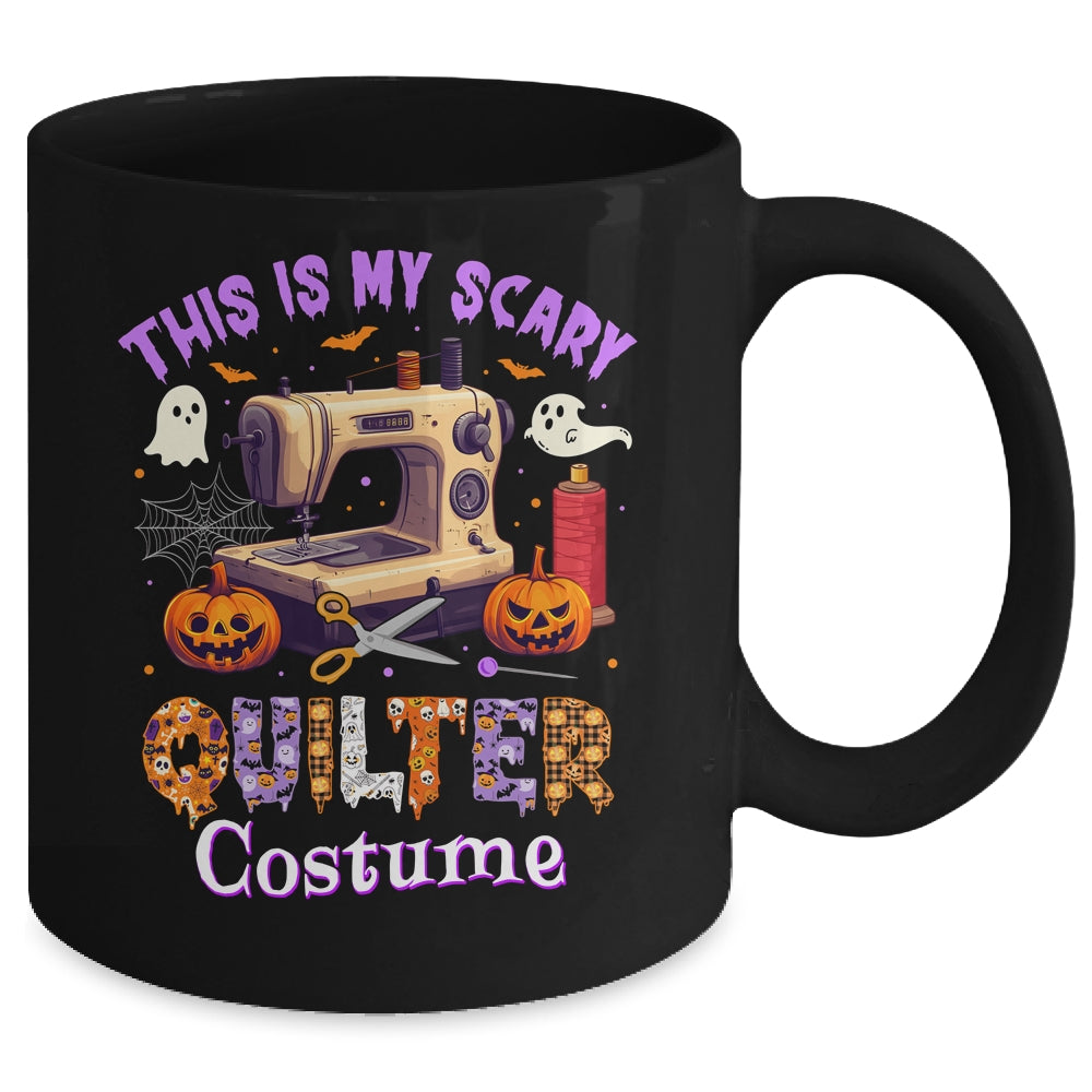 This Is My Scary Quilter Costume Halloween For Mom Grandma Mug | teecentury