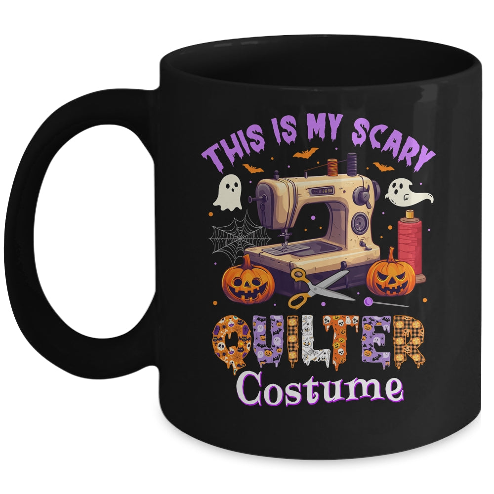This Is My Scary Quilter Costume Halloween For Mom Grandma Mug | teecentury